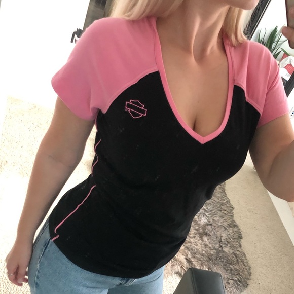 Fitted Harley Davidson Tshirt - Picture 2 of 4